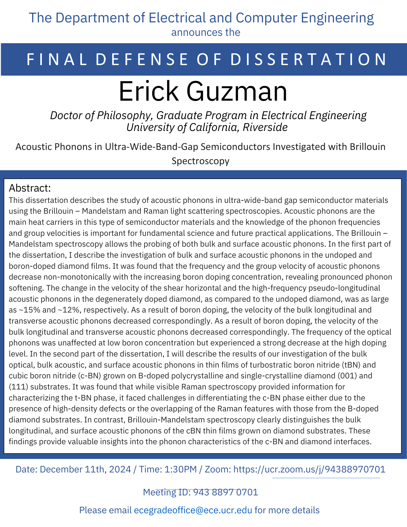 Erik Guzman Final Defense